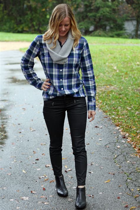 flannel outfit ideas women.